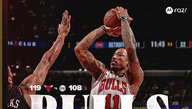 NBA战报:德罗赞29分 公牛119-108胜活塞  康宁汉姆手感冰凉