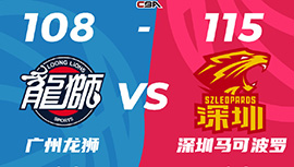 CBA战报:萨林杰42+16 深圳115-108击败广州 贺希宁27分