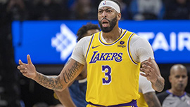 NBA战报:詹皇缺席浓眉空砍31+8 湖人111-118不敌森林狼遭4连败 华子27分