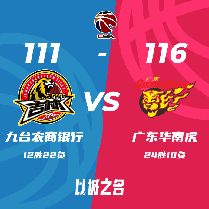 CBA录像回顾战况:广东116-111吉林 皮特森空砍60分 周琦20+20