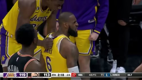 NBA录像回顾战况:老鹰138-122湖人 杨26+13 穆雷24+9 詹姆斯20+9+8