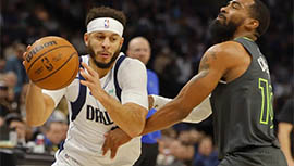 NBA录像回顾战况:独行侠87-121森林狼 唐斯29+9爱德华兹仅9分 东契奇欧文缺阵