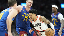 NBA录像回顾战况:开拓者112-127不敌掘金 小波特34分约基奇三双 格兰特25分