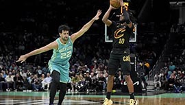 NBA录像回顾战况:黄蜂118-111击败骑士 米勒31分加兰两双