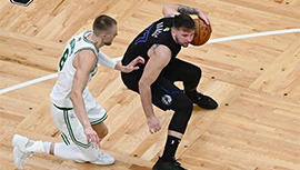 NBA战报:绿军107-89胜独行侠总上1-0领先 波津复出砍20+6！欧文19中6 东契奇空砍30+10